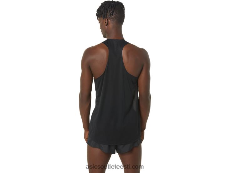 meeste cj-line kerge singlett 6PB8D245Asics esitus must/sosin roheline