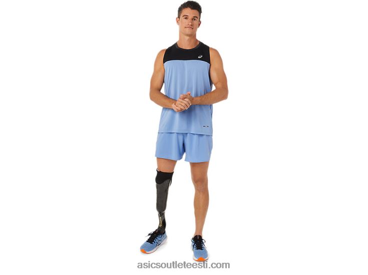 meeste võidusõidu üksikmäng 6PB8D1332Asics esitus must/sinine harmoonia