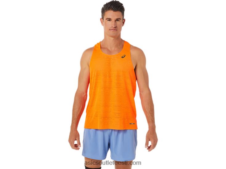 meeste ventileeritav actibreeze singlet 6PB8D1326Asics šokeeriv oranž