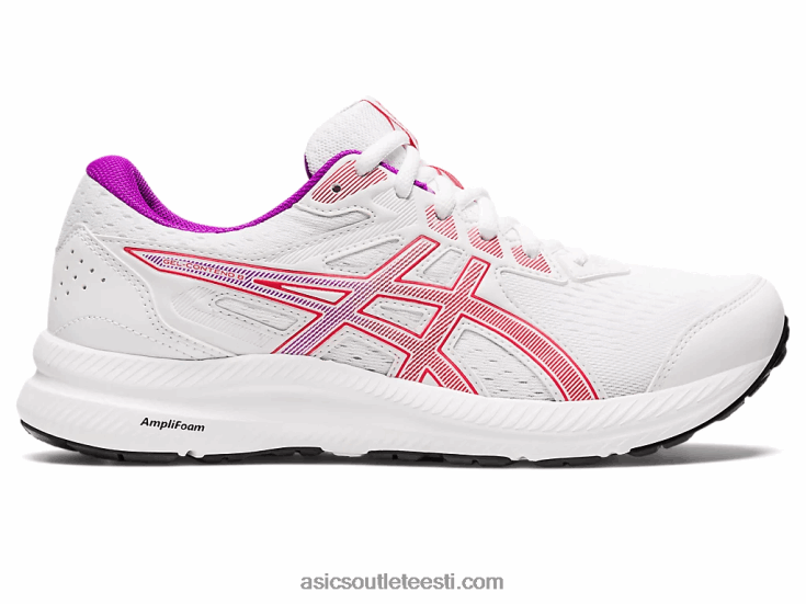 geel-content 8 6PB8D2657Asics valge/punane hoiatus