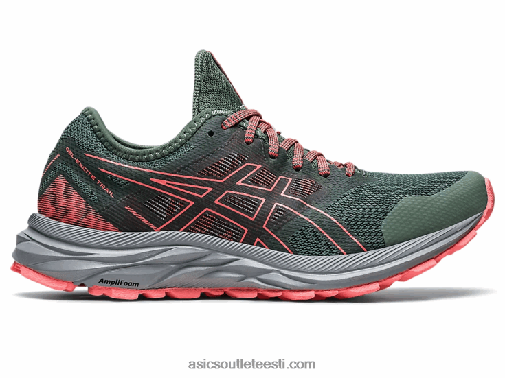 geel-excite rada 6PB8D2394Asics luuderohi / papaia