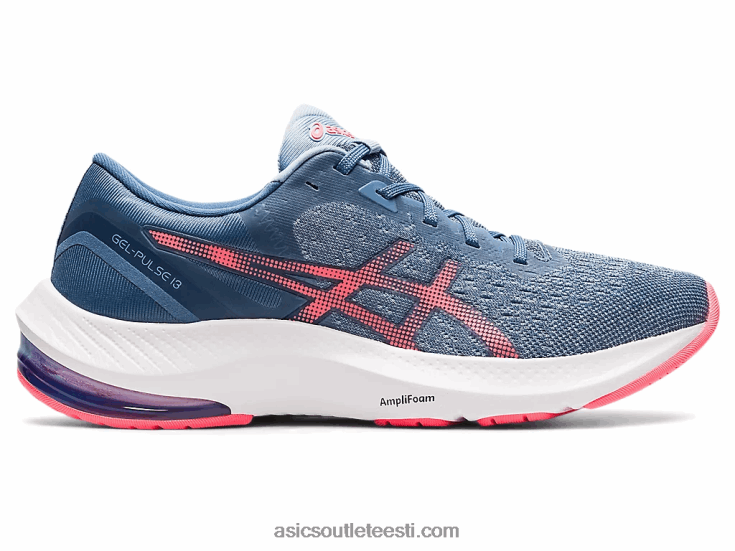 geel-impulss 13 6PB8D3731Asics tormisinine/leekiv korall