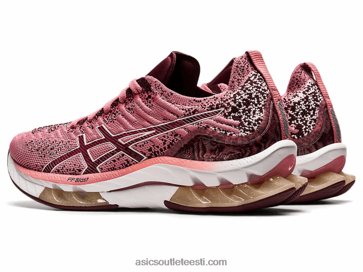 geel-kinsei lööklaine 6PB8D3680Asics suitsune roos/sügav mars