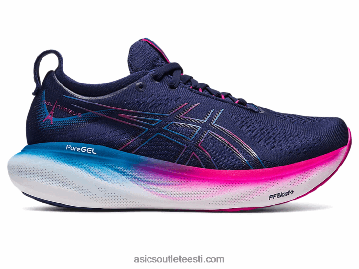 geel-nimbus 25 6PB8D2138Asics indigosinine/roosa reiv
