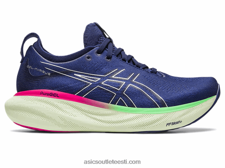 geel-nimbus 25 6PB8D2373Asics indigosinine/puhas hõbe