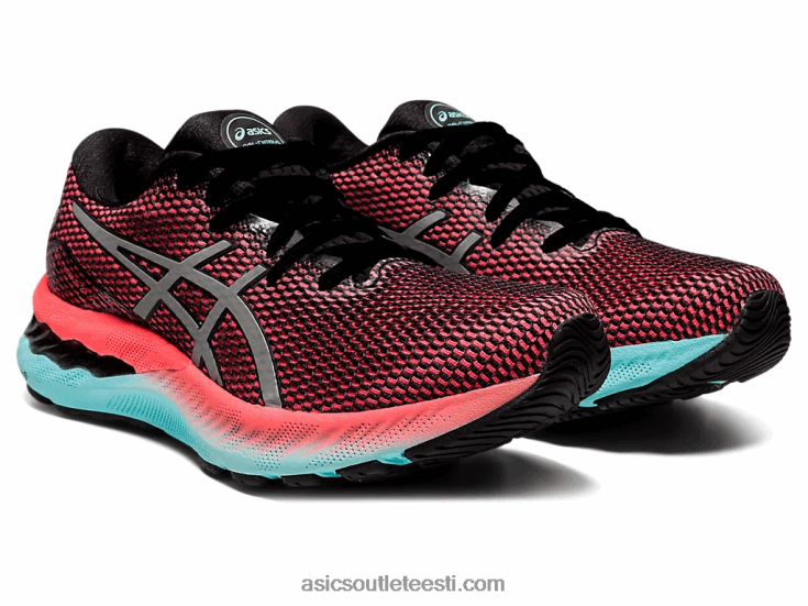 gel-nimbus 23 lite-show 6PB8D3743Asics must/puhas hõbe