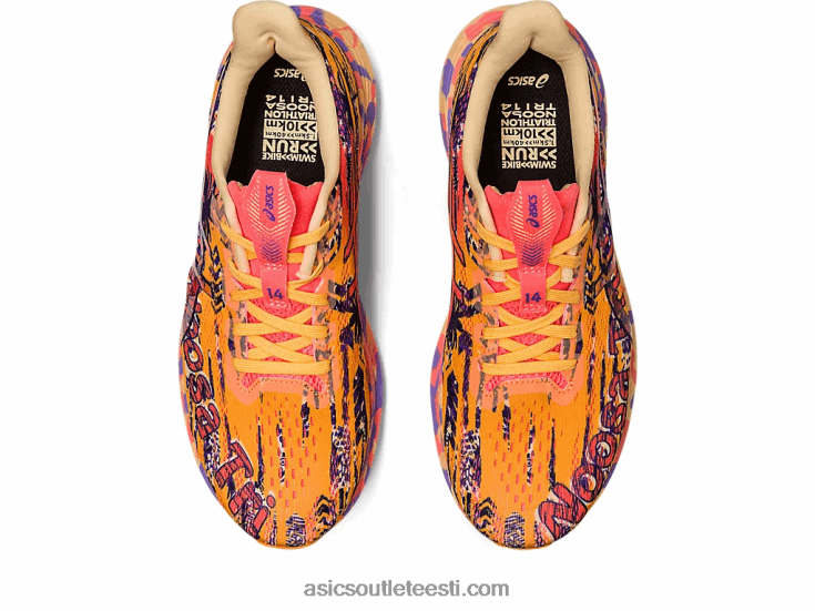 noosa tri 14 6PB8D2383Asics oranž pop/leegiv korall