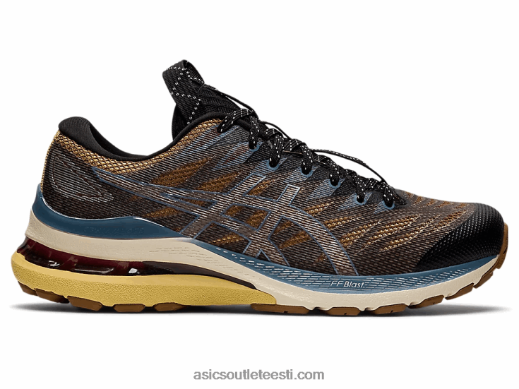 fn3-s geel-kayano 28 6PB8D3139Asics antratsiit/antiikkuld