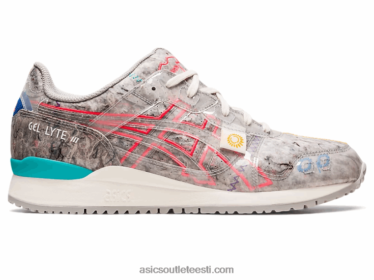 gel-lyte iii ja taaskasutatud vilt 6PB8D212Asics austrihall/diiva roosa