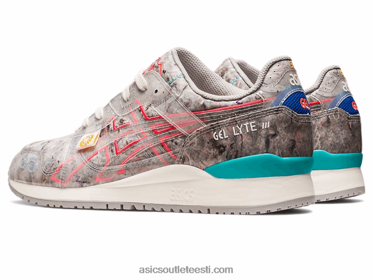 gel-lyte iii ja taaskasutatud vilt 6PB8D212Asics austrihall/diiva roosa