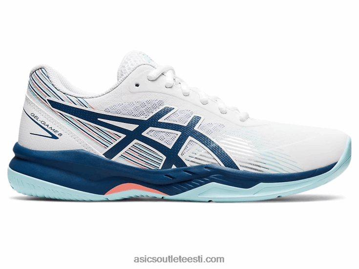geelimäng 8 6PB8D3532Asics valge/hele indigo