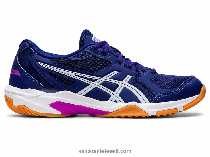 geel-rakett 10 6PB8D2962Asics sukelduda sinine/pehme taevas