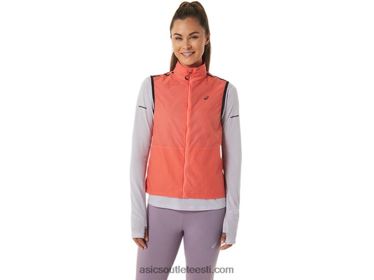 naiste metarun pakitav vest 6PB8D2502Asics papaia