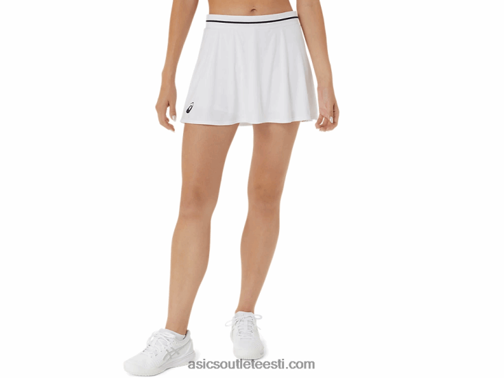naiste matš skort 6PB8D2508Asics särav valge