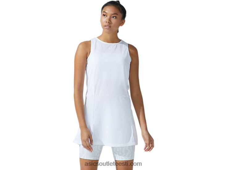 naiste uus tugev 92 kleit 6PB8D3821Asics valge/liustikuhall trükk