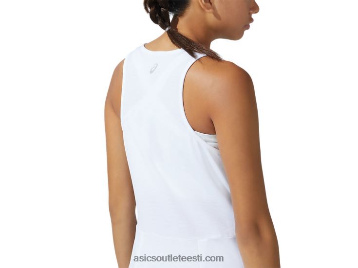 naiste uus tugev 92 kleit 6PB8D3821Asics valge/liustikuhall trükk