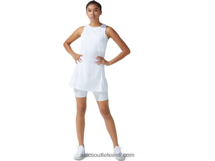 naiste uus tugev 92 kleit 6PB8D3821Asics valge/liustikuhall trükk