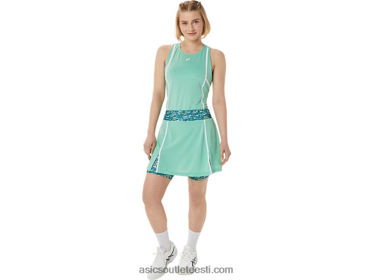 naiste uus tugev 92 skort 6PB8D3057Asics seafoam/tennis japan harjatud aop