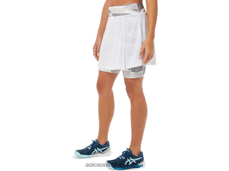 naiste uus tugev 92 skort 6PB8D3276Asics särav valge
