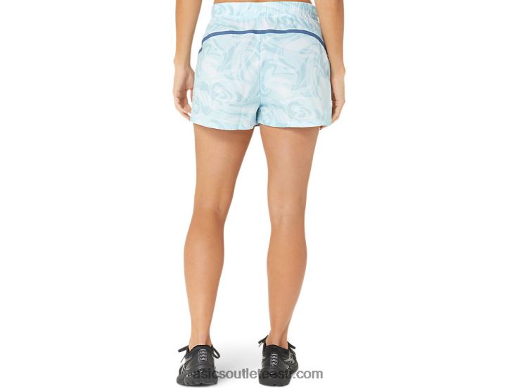 naiste 2,5-tolline pr lyte lühike 2,0 6PB8D2167Asics taevas sumi tilk