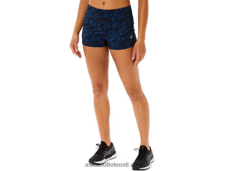 naiste 2in rong lühike 6PB8D3519Asics öövarju/järvesõidu trükk