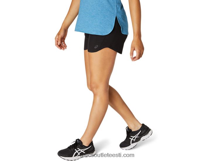 naiste lüte kiirus 4 tolli 6PB8D4099Asics sooritus must
