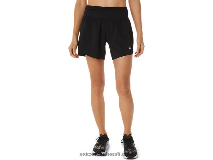 naiste maantee 5,5 lühidalt 6PB8D2986Asics sooritus must