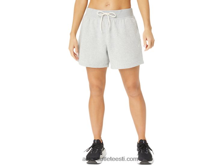 naiste pühapäeva sana fliis lühike 6PB8D2151Asics helehall kanarbik