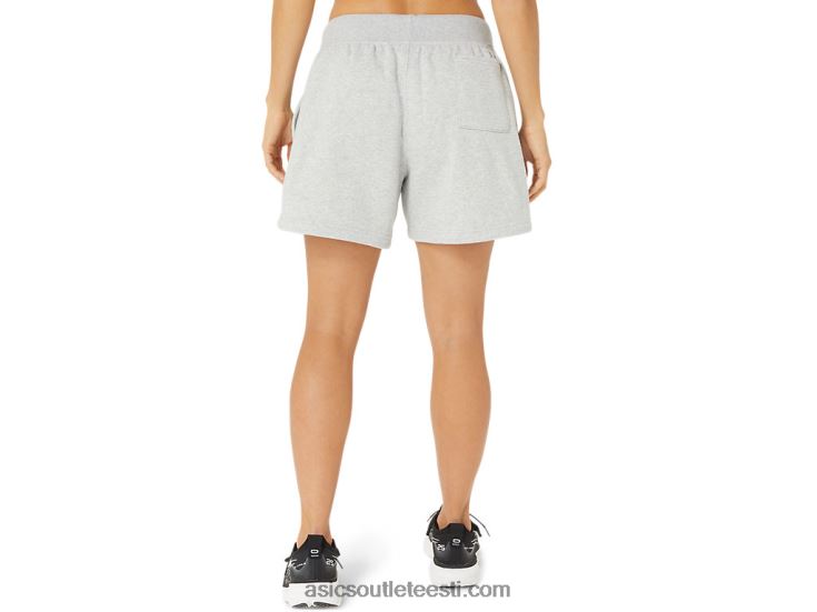 naiste pühapäeva sana fliis lühike 6PB8D2151Asics helehall kanarbik