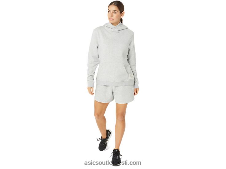 naiste pühapäeva sana fliis lühike 6PB8D2151Asics helehall kanarbik