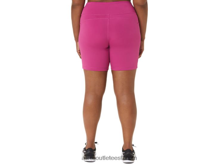 naiste pr lyte 5in lühike taskutega 6PB8D3291Asics fuksia punane
