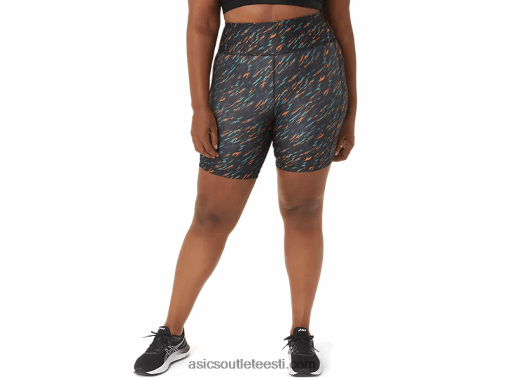 naiste pr lyte 5in lühike taskutega 6PB8D3301Asics öövari/salveitrükk