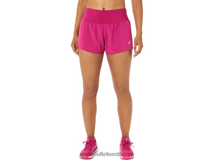 naiste tee 3,5 lühidalt 6PB8D3448Asics fuksia punane