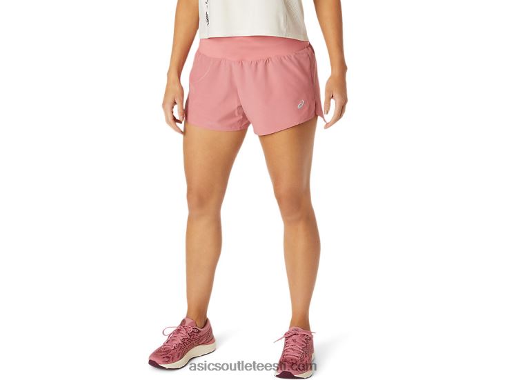 naiste tee 3,5 lühidalt 6PB8D3814Asics suitsune roos