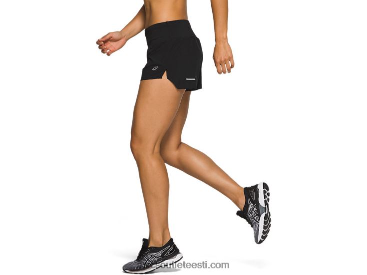 naiste tee 3,5 lühidalt 6PB8D4135Asics sooritus must