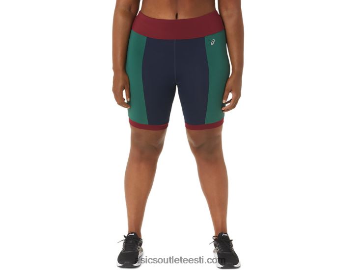 naiste uus tugev ümberehitatud jalgrattur 6PB8D3368Asics merevägi/kardinal/mets