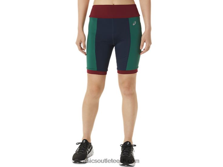 naiste uus tugev ümberehitatud jalgrattur 6PB8D3368Asics merevägi/kardinal/mets