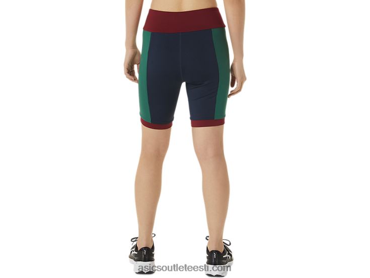 naiste uus tugev ümberehitatud jalgrattur 6PB8D3368Asics merevägi/kardinal/mets