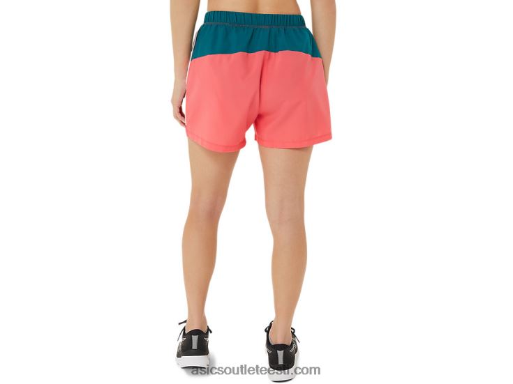 naiste valmiskomplekt 3in lühike värviplokk wch 6PB8D3213Asics mitu