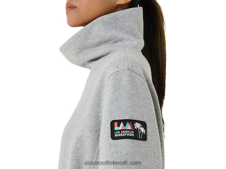 naiste pühapäevane fliisist kate lam 6PB8D3308Asics helehall kanarbik