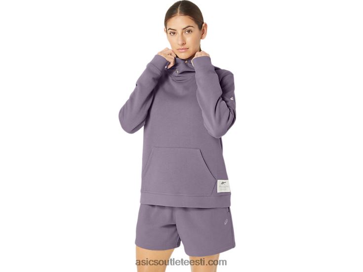 naiste pühapäevane sana fliisist hoodie 6PB8D2156Asics violetne kvarts