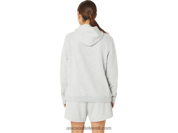 naiste pühapäevane sana fliisist hoodie 6PB8D2178Asics helehall kanarbik