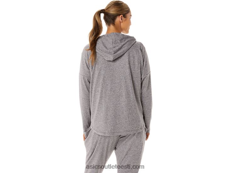 naiste pehmest stretšist kootud täistõmblukuga kapuuts 6PB8D2937Asics suitsuvarju kanarbik