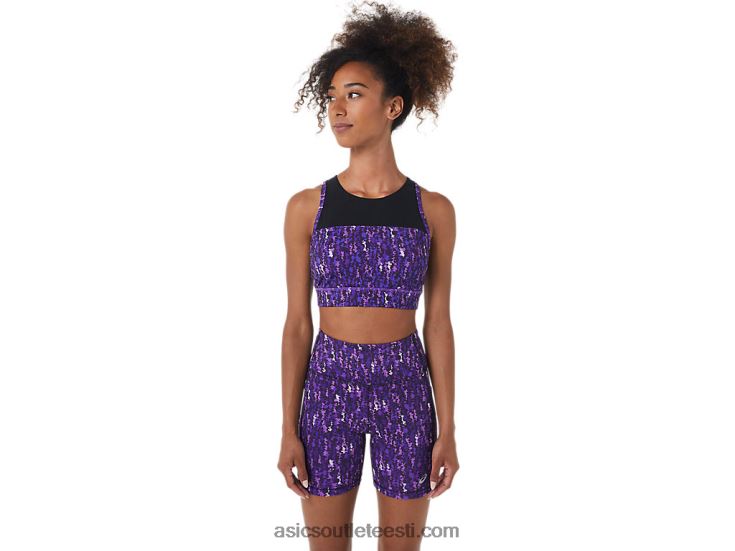 naiste Kate rihmaga rinnahoidja 6PB8D2803Asics Jaapani harjatud orhidee/must