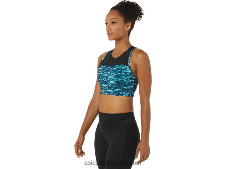 naiste Kate rihmaga rinnahoidja 6PB8D3763Asics peacoat/fresh ice multi