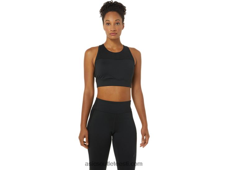 naiste Kate rihmaga rinnahoidja 6PB8D3772Asics sooritus must