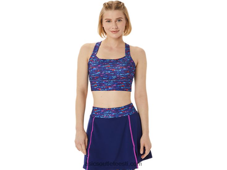 naiste uus tugev 92 trükitud rinnahoidja 6PB8D3007Asics tennis Jaapani harjatud aop orhidee