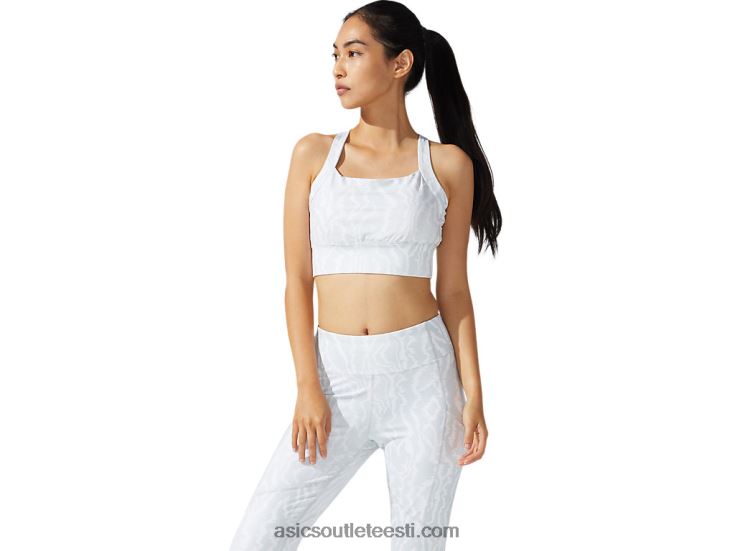 naiste uus tugev 92 trükitud rinnahoidja 6PB8D3776Asics särav valge trükk