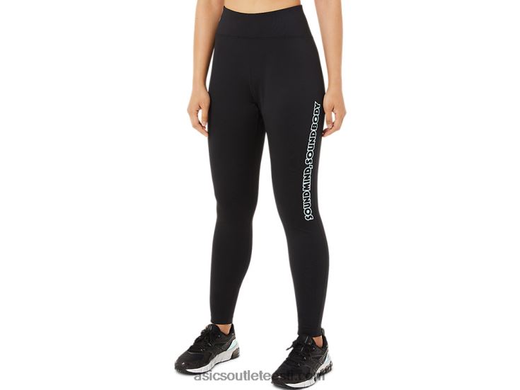 naiste logo graafiline pingul 6PB8D3384Asics sooritus must