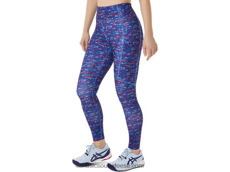 naiste uus tugev 92 trükitud pingul 6PB8D3004Asics tennis Jaapani harjatud aop orhidee